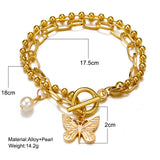 Personalized Fashion Hollow Metal Snake Chain Bracelet – Stylish Gifts — 7