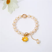 Crystal String Beads Bracelet SUNFLOWER Ins – Jewelry Gift Ideas — 9