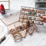 Portable Ear Stud Earrings Compartment With Lid – Jewelry Gift Ideas — 8