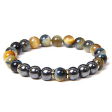 Black Gallstone Bracelet Tiger Eye Energy Fitness – Jewelry Gift Ideas — 10