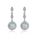 Trendy Rose Gold White Gold Multicolor Round Opal – Practical Gifts — 3