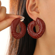 Retro Ancora Colored Red Earrings Fashion Personality – Stylish Gifts — 3