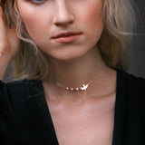 Peace Dove Pearl Pendant Short Necklace Clavicle – Jewelry Gift Ideas — 3