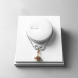 Rose Gold Piggy Pendant With 925 Sterling Silver – Jewelry Gift Ideas — 6