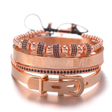 Micro-inlaid zircon bracelet Punk bracelet – Jewelry Gift Ideas — 4