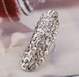 Korean Style Fashion Ring With Hollow Air And Diamonds – Stylish Gifts — 5