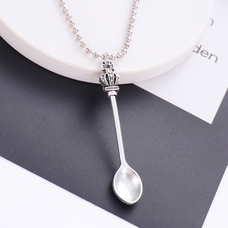 Tea Spoon Pendant Necklace – Jewelry Gift Ideas — 1
