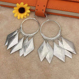 Ethnic Metal Hoop Earrings Women's Jewelry – Jewelry Gift Ideas — 4