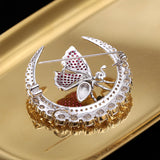 Zircon Little Bee Fashion Brooch – Stylish Gifts — 2