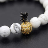 Pineapple micro inlaid zircon couple bracelet – Jewelry Gift Ideas — 3