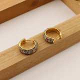 Women's Round Stylish Commuter Earrings – Gifts for Her — 3