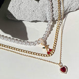 Pearl Necklace Couples Love Accessories – Jewelry Gift Ideas — 3