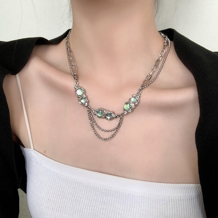 Multilayer Necklace Women's Hip Hop Style Laptop – Jewelry Gift Ideas — 1