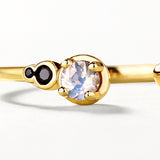 Simple Fashion Natural Black Zircon Female S925 Silver – Stylish Gifts — 6