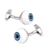 Blue Pupil Eye Shape Cufflinks – Unique Gift Ideas — 5
