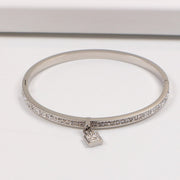 Full Diamond Pendant Classic Lock Couple Bracelet – Jewelry Gift Ideas — 2