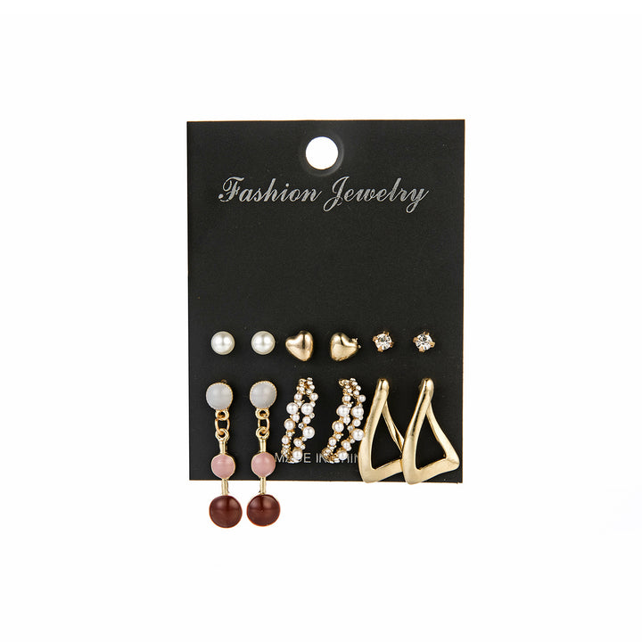 Baita Pearl Simple Temperament Earring Set – Jewelry Gift Ideas — 1