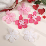Flower Exaggerated Earrings Women's Valentine's Day – Gifts for Her — 5