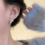 Women's Leaf Earrings Elegant And High-end Birthday – Gifts for Her — 4