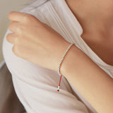 S925 sterling silver red rope bracelet – Jewelry Gift Ideas — 6