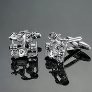 Brass Music Series Musical Instrument Note Cufflinks – Creative Gifts — 10