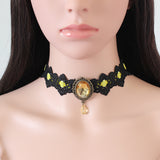 Women's Lace and Velvet Cloth Necklace Necklace – Jewelry Gift Ideas — 3