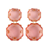 Summer Bohemian Style Transparent Resin Earrings – Stylish Gifts — 20