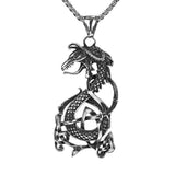 Vintage Men's Stainless Steel Pendant Viking – Jewelry Gift Ideas — 7