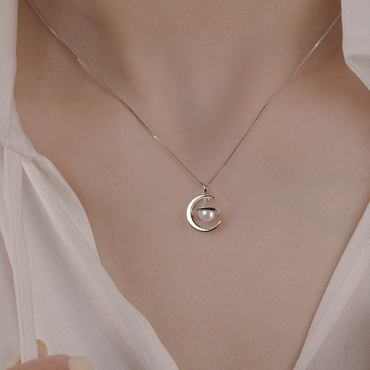 Light Luxury Colorful Silver Clavicle Necklace – Jewelry Gift Ideas — 1