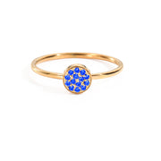 Women's Stainless Steel Inlaid Rhinestone Ring – Gifts for Her — 10