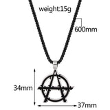 Simple Round A-Line Hollow Plating Alloy Pendant – Jewelry Gift Ideas — 4