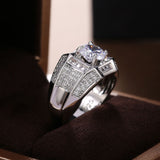 Europe And America Inlaid Zircon Women's Couple Ring – Gifts for Her — 6