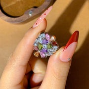 Colorful Zircon Ring AAA Zircon Ring – Meaningful Gifts — 4