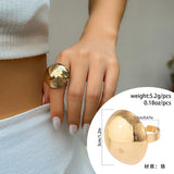 Niche Fashion Design Geometric Ring – Stylish Gifts — 11