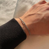 Twist Bracelet Elegant Heart Knot Fashion Simple – Jewelry Gift Ideas — 5