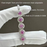 Moissanite Bracelet Women's Full Diamond Color – Jewelry Gift Ideas — 8