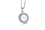 Stainless Steel Rhinestone Prayer English – Jewelry Gift Ideas — 1