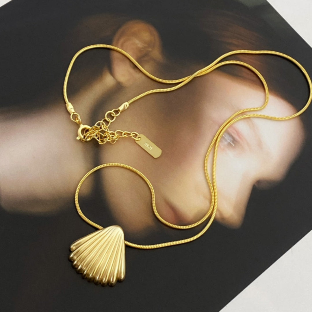 Simple Fashion Fashionable Shell Texture Necklace – Jewelry Gift Ideas — 1
