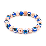 Frosted Bead Single Loop Tiger Eye Stone Bracelet – Jewelry Gift Ideas — 6