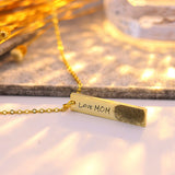 DIY Fingerprint Laser Engraving Long Necklace – Jewelry Gift Ideas — 3