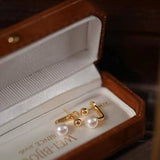 DIY Pearl Accessories S925 Sterling Silver Stud – Stylish Gifts — 3