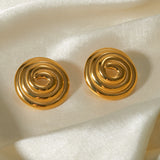 18K Gold Stainless Steel Threaded Ring Disc – Useful Gifts — 9