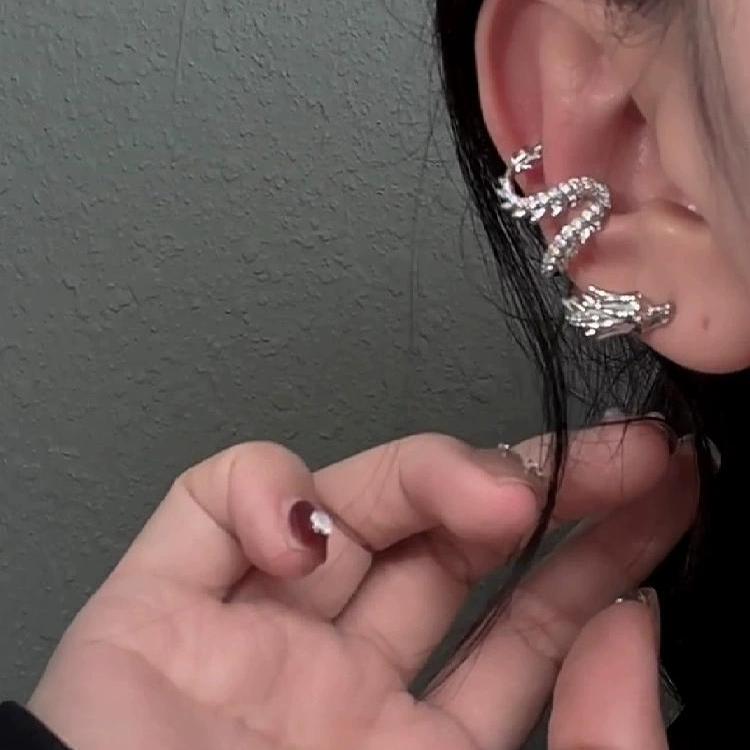 Sweet Cool Dragon Type Ear Clip Special-interest – Meaningful Gifts — 1