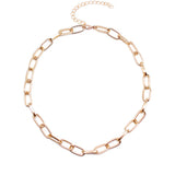 Fashion Simple Metal Ball Thick Chain Necklace – Jewelry Gift Ideas — 2