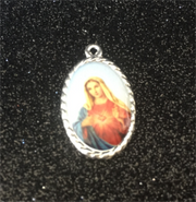 Pattern Crystal Holy Plate Jesus Virgin – Jewelry Gift Ideas — 12