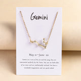 Explosive Diamond Twelve Constellation Necklace – Jewelry Gift Ideas — 20