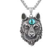 Wolf Totem Wolf Head Pendant – Jewelry Gift Ideas — 1