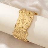 WT-B667 Unique Irregular Lines 18K Gold Plated – Jewelry Gift Ideas — 2