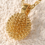 Women's Solid Durian Necklace Simple And Elegant – Jewelry Gift Ideas — 3