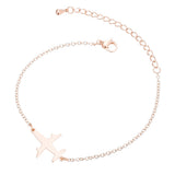 Stainless Steel Bracelets Simple Airplane Design – Jewelry Gift Ideas — 8